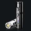 LED Tactical Flashlight with Hat Clip Super Bright Flashlight for Hiking Outdoor