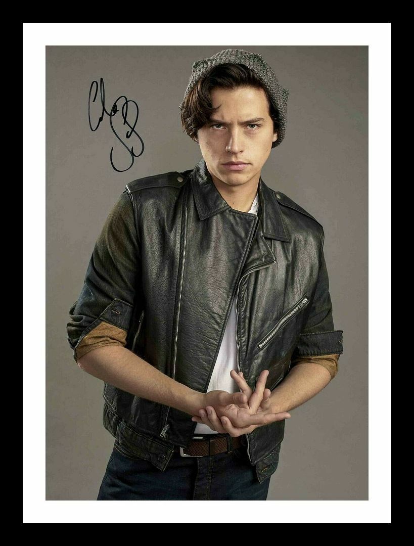 Cole Sprouse Autograph Signed & Framed Photo Poster painting 2