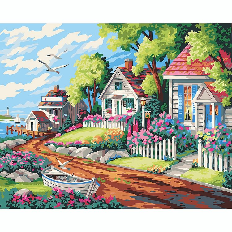 Paint By Number - Rural Cabin