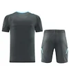 2025 Argentina Dark Gray Short-Sleeve Training Kit