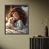 Diamond Painting -DIY Full Round Drill Sweet Girl(50*40 CM)