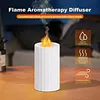 Flame Air Diffuser Humidifier 7 Colors Essential Oil Diffuser for Room Office