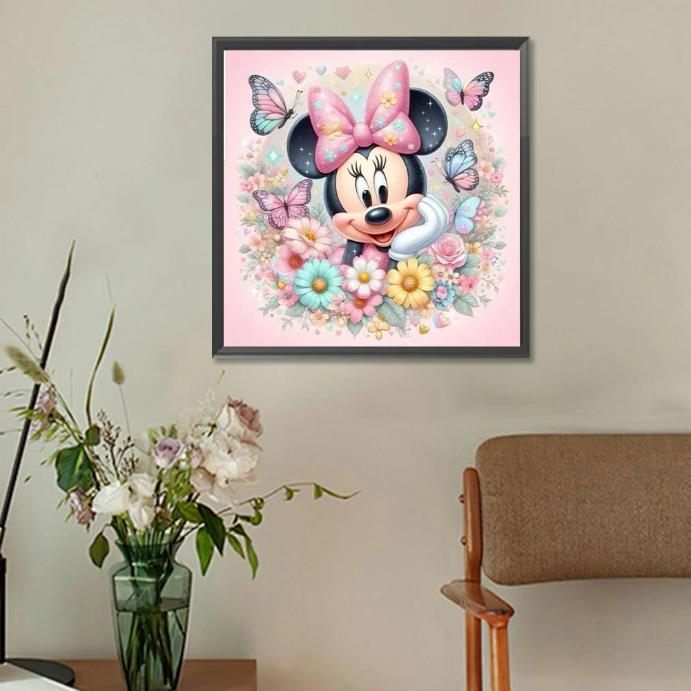 Diamond Painting - Full Round Drill - Mickey Mouse(Canvas|30*30cm)