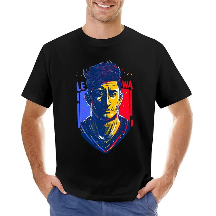 Robert Lewandowski Pop Art Inspired T-shirt