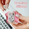 SIKAI 100% Recycle Super Cute Pinky Crocodile Silicone Case For Airpods Pro 1 2 Airpods 3 Protective Cover Earphone Case For Air Pods Pro BUY 1 GET 1 FREE SIKAI CASE