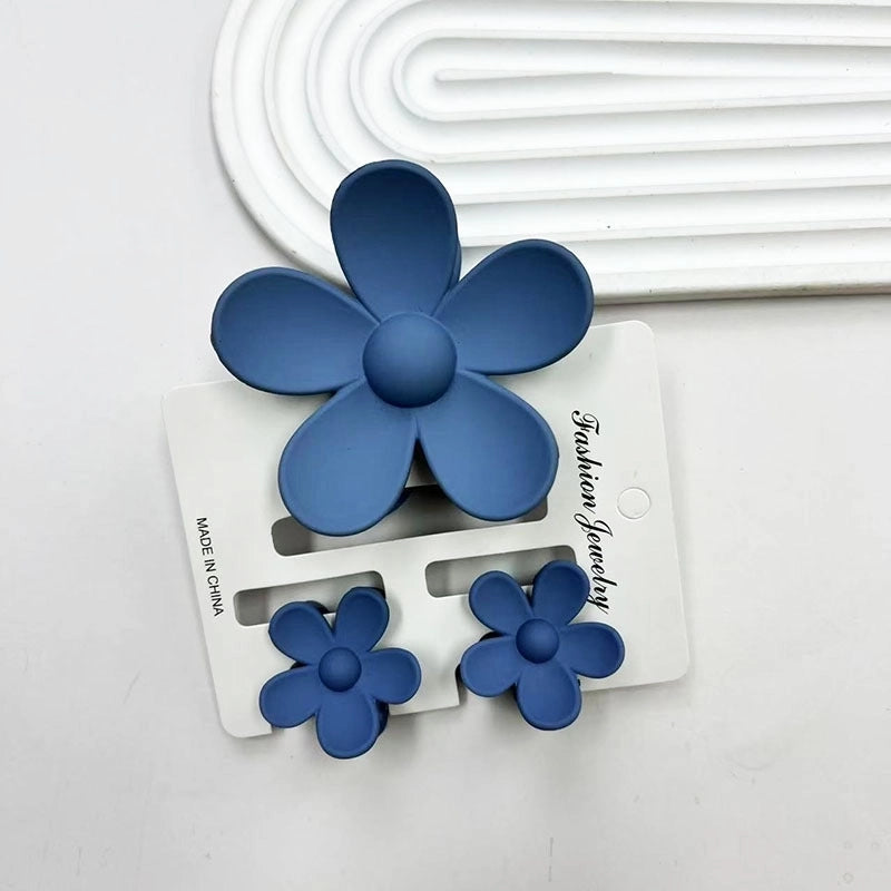 Vacation Modern Style Women’s Flower Resin Hair Claws