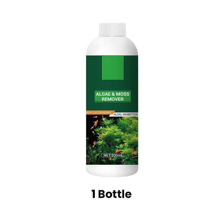 Algae & Moss Remover for Fish Tank - Safe Water Purification