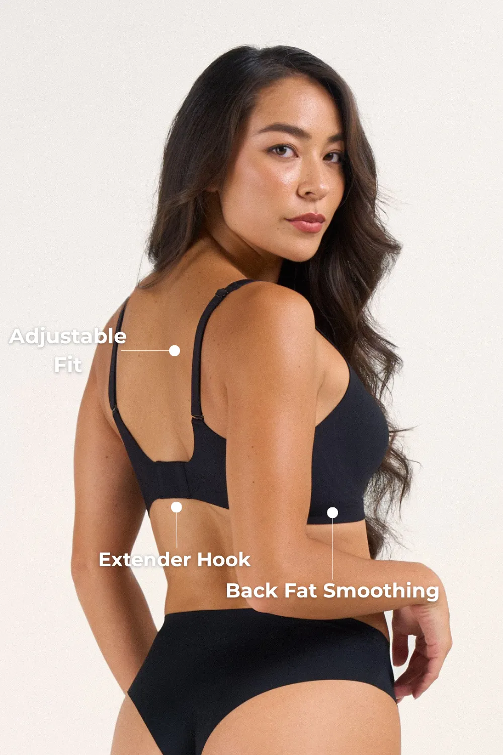 Deep V Push-Up Seamless Wireless Jelly Bra