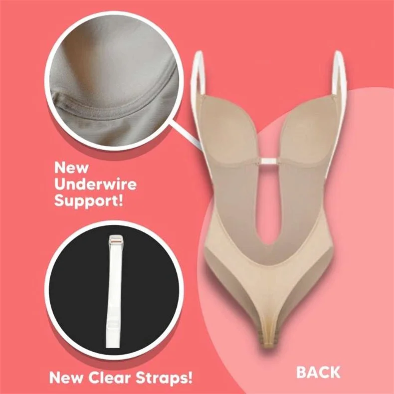 InviShaper - Plunge Backless Body Shaper Bra