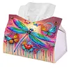Butterfly Diamond Painting Tissue Box Cover DIY Desk Organizer