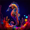 Diamond Painting-DIY Full Round Drill Seahorse