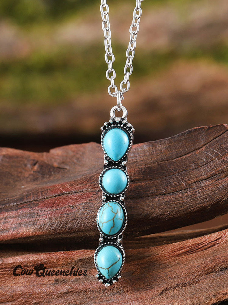 Vintage Turquoise Accessory Necklace Multicolor / One
