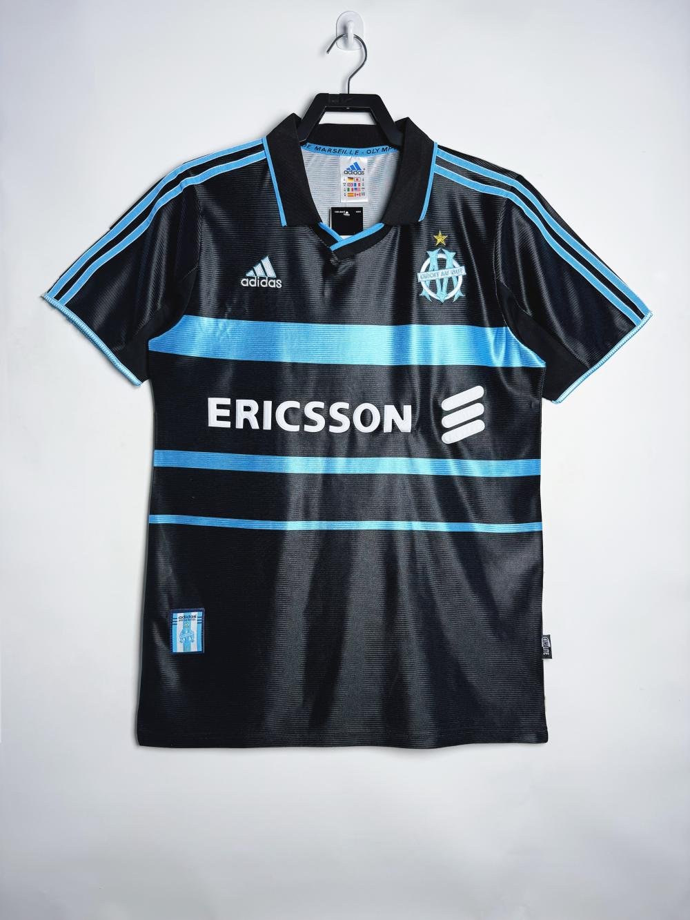 1999-2000 Retro Olympique de Marseille Third Away Football Jersey