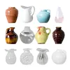 3D Ceramic Vases Fridge Magnet Decorative Vase Fridge Magnet for Fridge Ornament