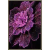 Purple flowers | Full Round Diamond Painting Kits