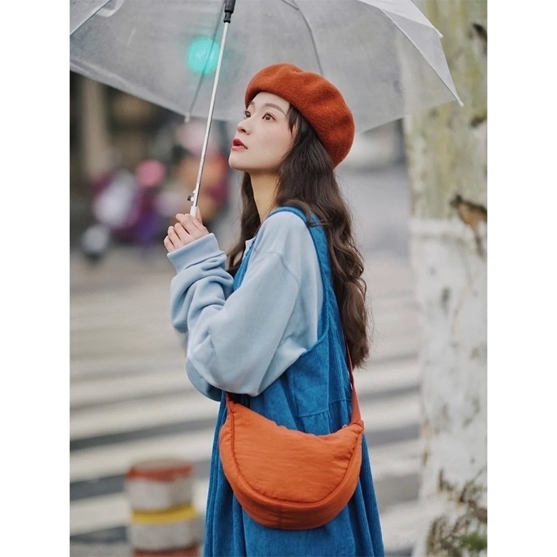 Women's All Seasons Nylon Cute Cloud Shape Bag