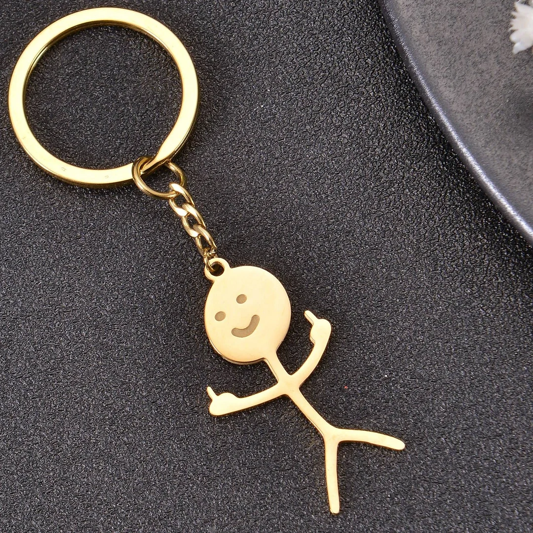 Funny Doodle Stickman Necklace (Buy One Get One Free)