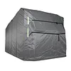 [US Local Warehouse] 420D Oxford Fabric Travel Trailer RV Cover Anti- Trailer Cover for Winter Snow