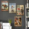 4pcs - Cowboy - Vintage Metal Signs(12*16Inch) - Cowboy