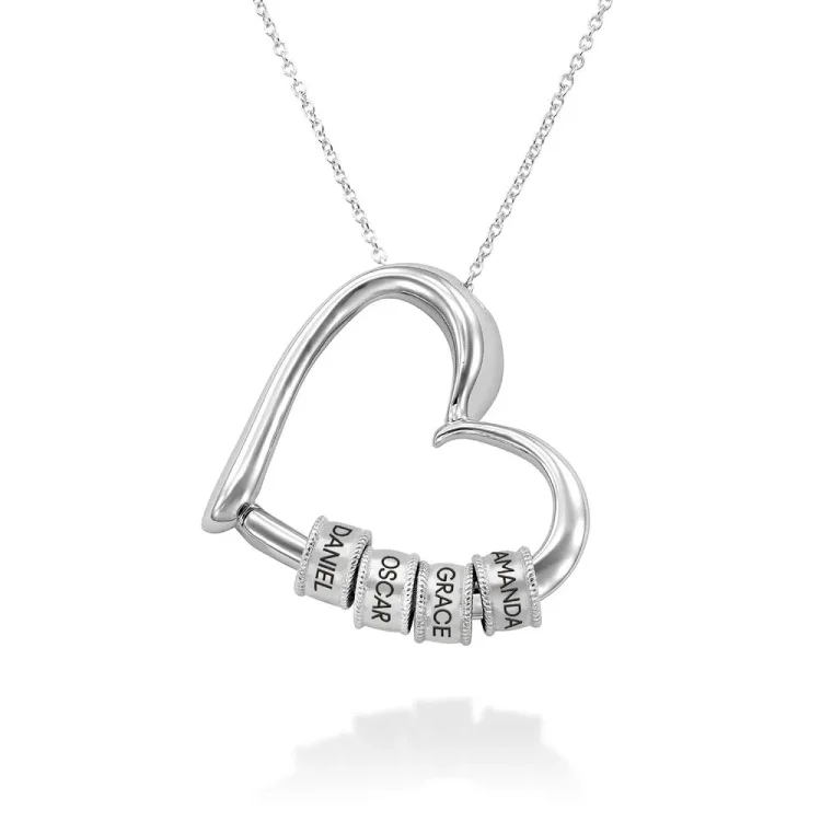 For Mother -Moms Can Keep Their Kids In The Heart Personalized Name Necklace