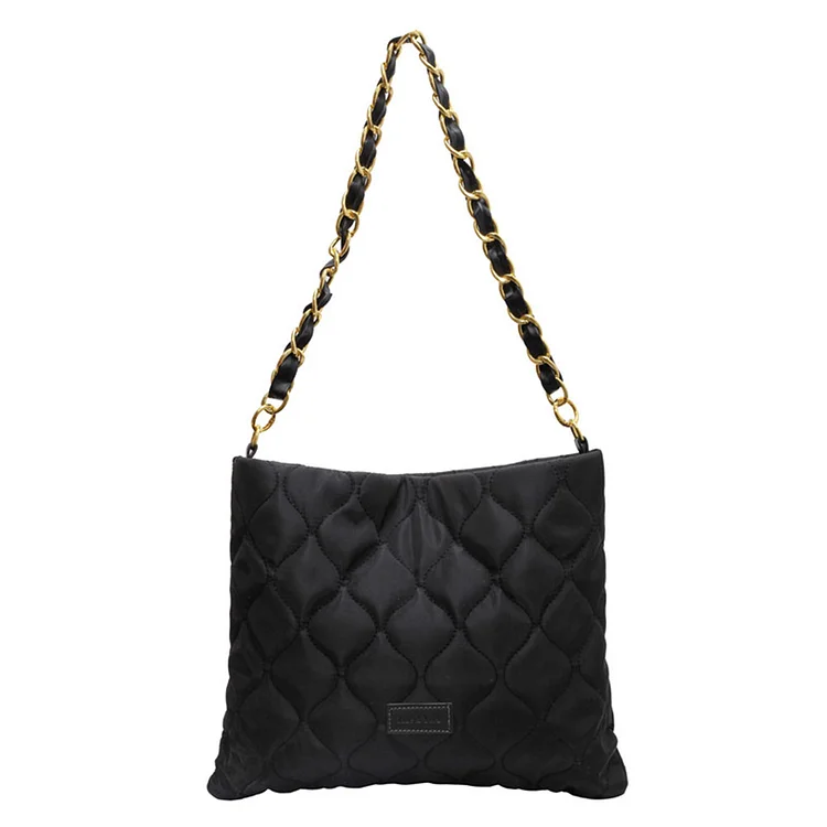Women 2pcs Purse Set Soft Large Capacity Sling Bag with Purse Set (Black)