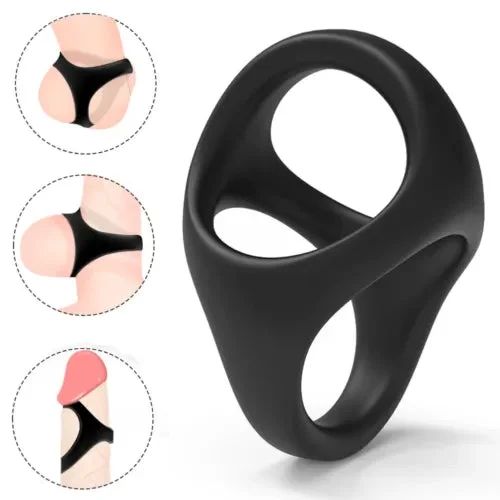 pornhint Pornhint Male Penis Cockring Shaft Ring Sling Ball Stretcher Enhancement Sex Toys For Men