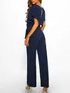 Loose Batwing Sleeves+Wide Leg Jumpsuits
