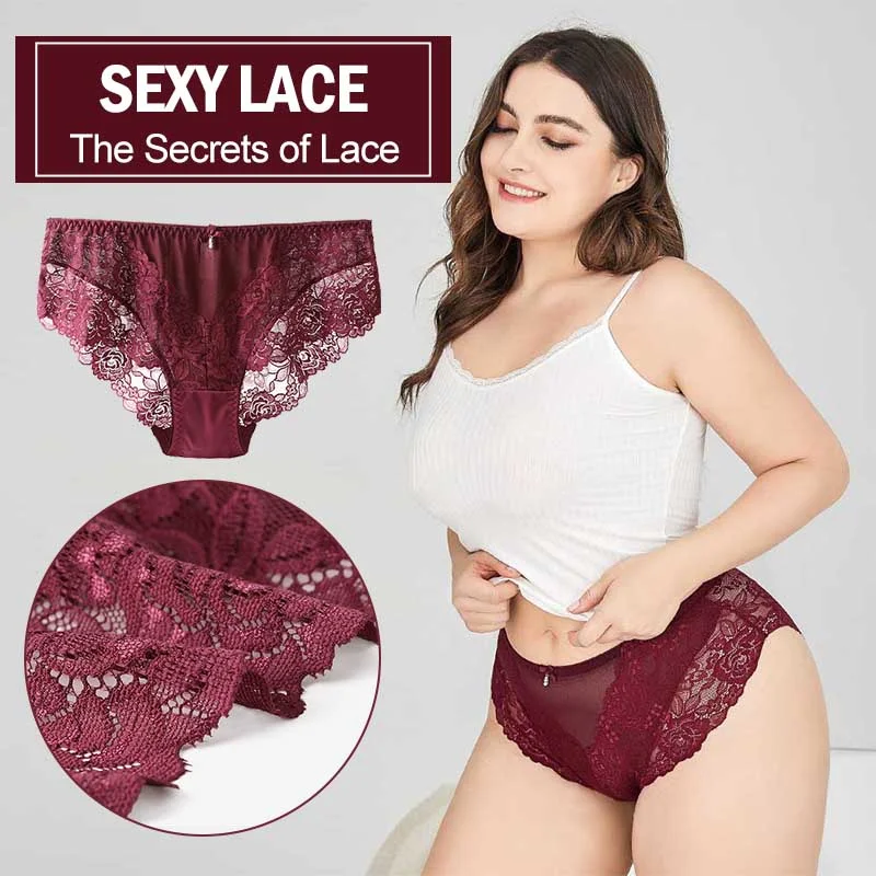 Lace Wrapped Buttocks Ladies Panties DMladies
