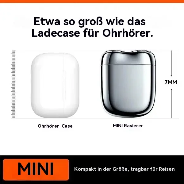 Neuer, verbesserter USB-Minirasierer f&uuml;r 2025, Taschenrasierer