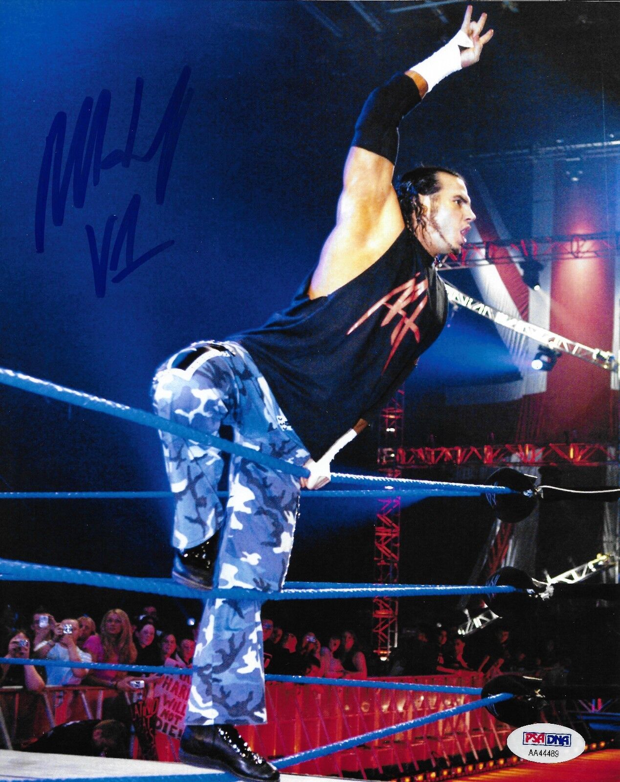 Matt Hardy Signed WWE 8x10 Photo Poster painting PSA/DNA TNA Impact Wrestling Picture Autograph