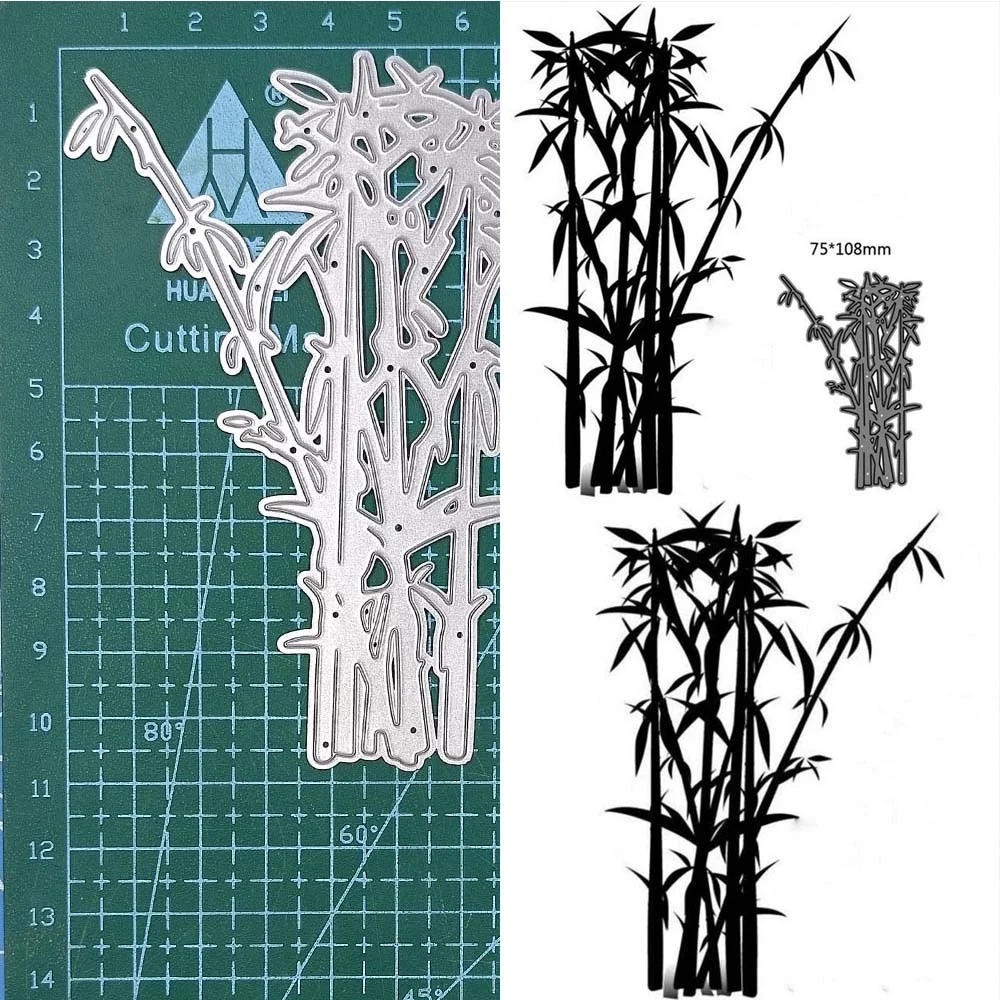 Nigikala Windmill Neon Bamboo Banner Castle Tree Angel Wing Pumpkin Metal Cutting Dies Stencil DIY Scrapbooking Album Paper Card