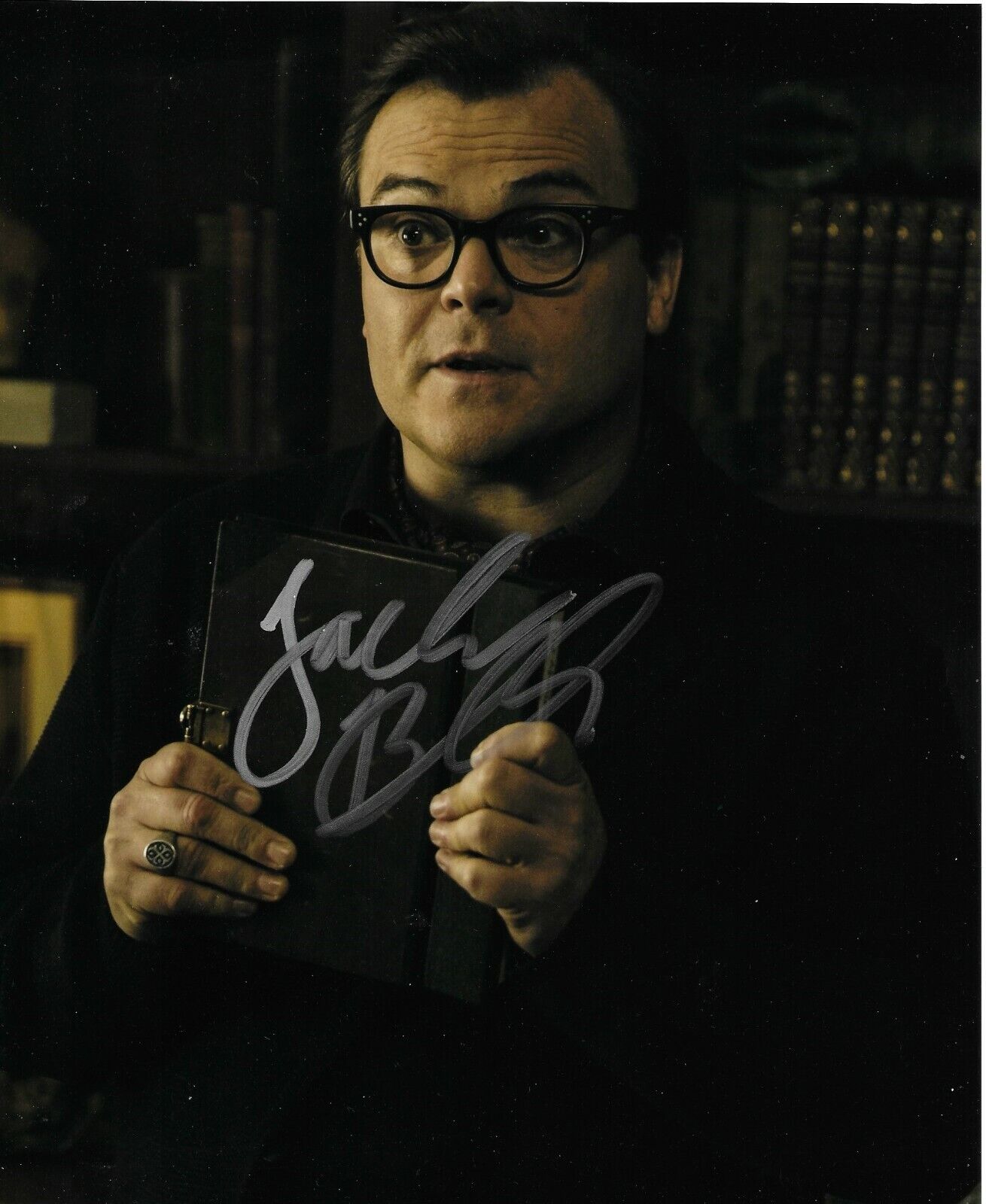 Jack Black Signed Goosebumps 10x8 Photo Poster painting AFTAL