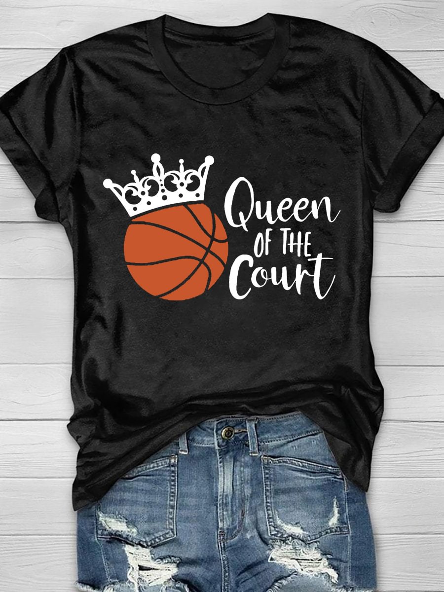 Queen Of The Court Short Sleeve T-Shirt