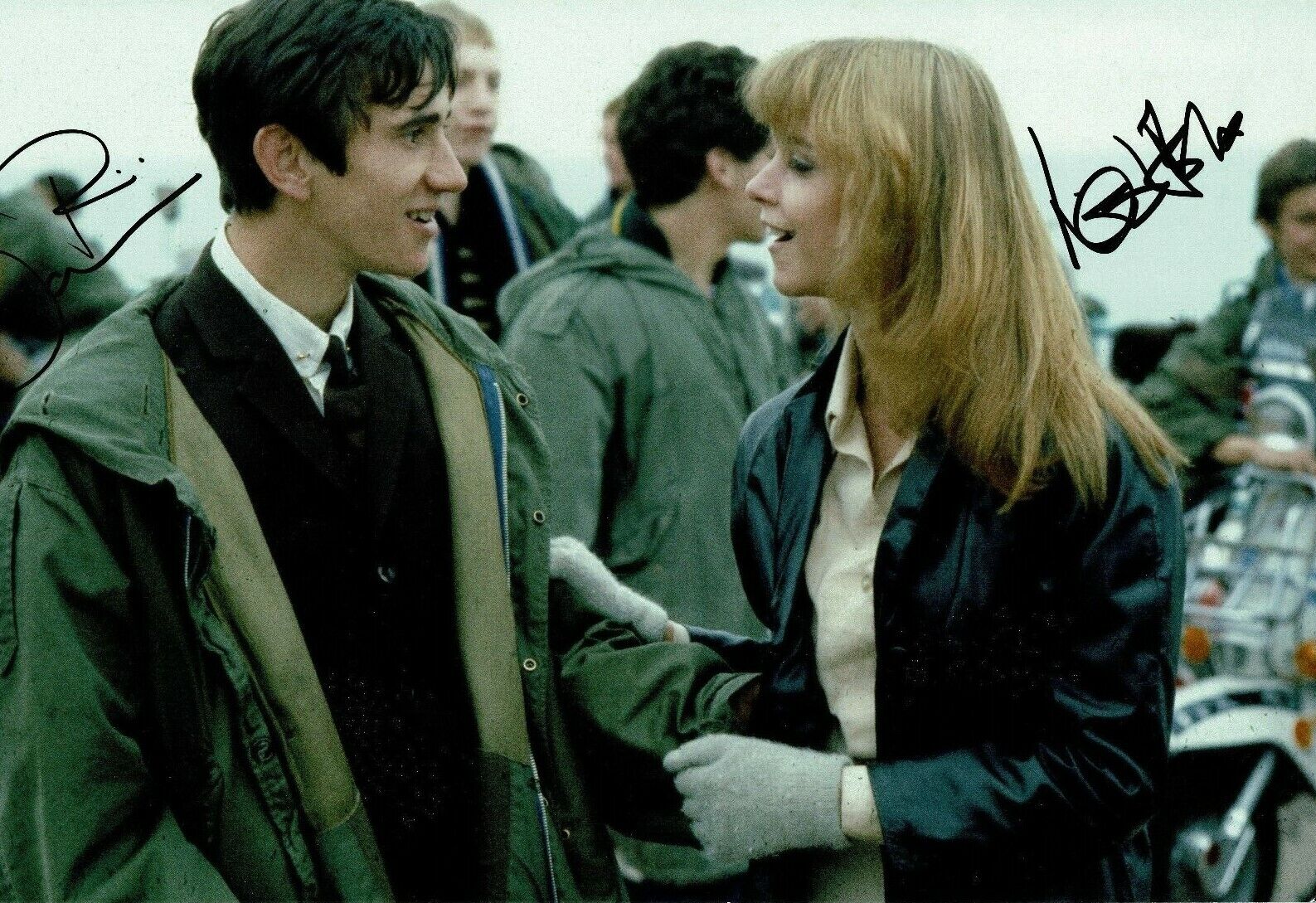 Phil Daniels & Leslie Ash SIGNED 12X8 Photo Poster painting Quadrophenia Genuine AFTAL COA (B)