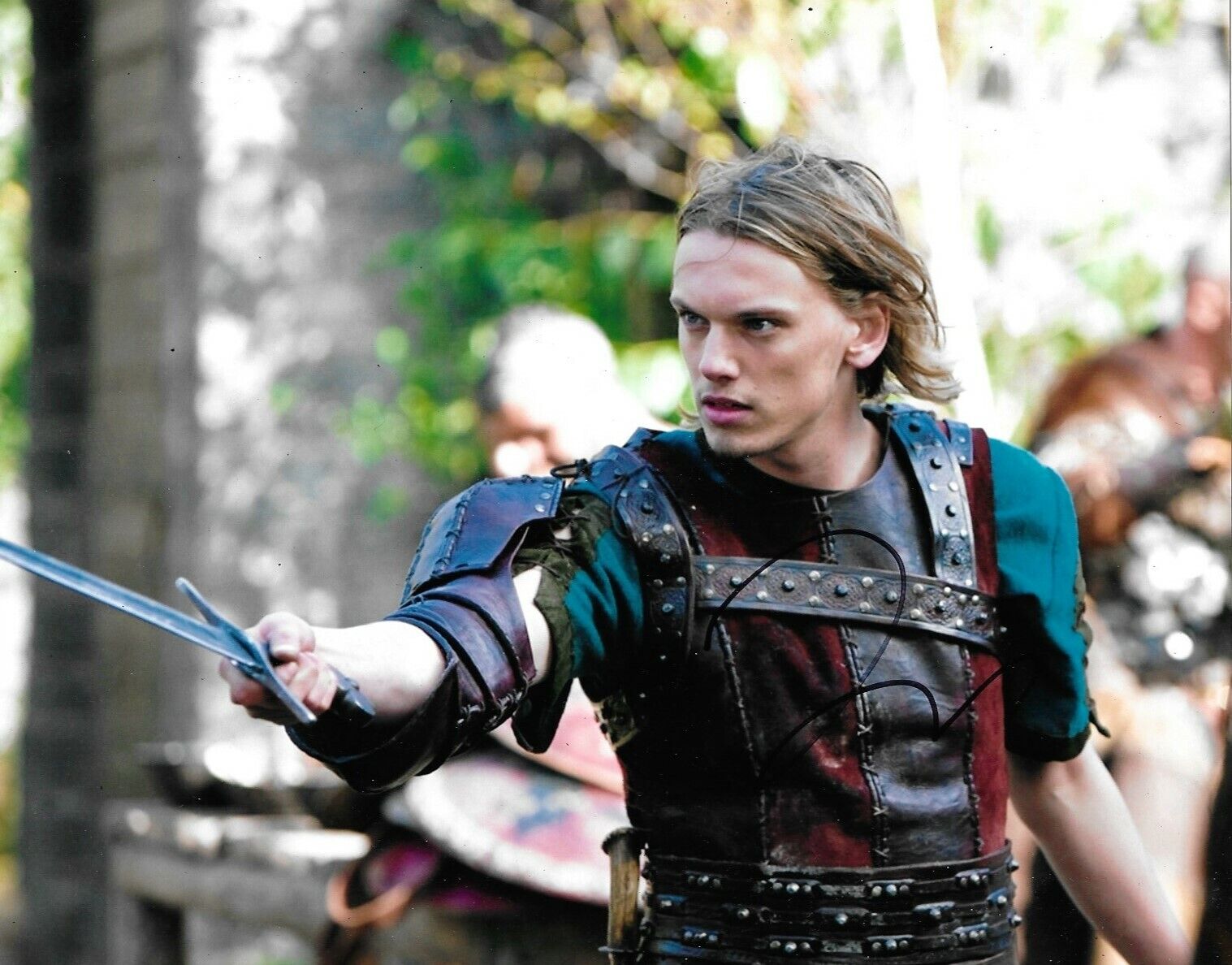 Jamie Campbell Bower Signed Camelot 10x8 Photo Poster painting AFTAL