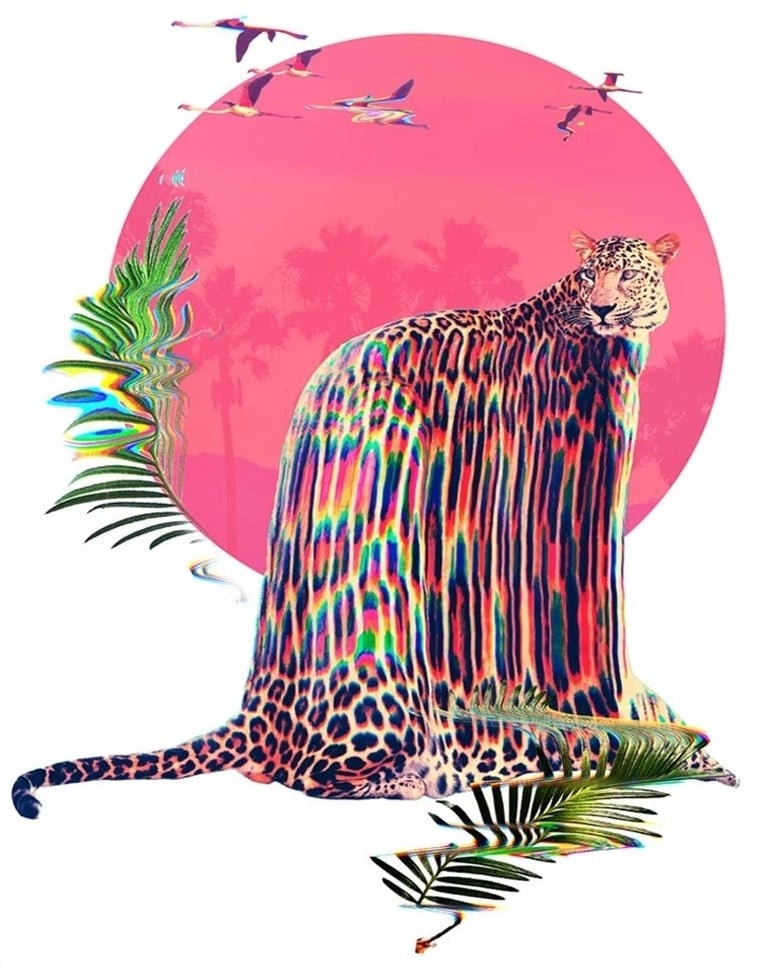 

Melting Leopard – Paint By Numbers - 40*50CM, 501 Original