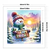 (Multi-Style) Christmas-11CT Stamped Cross Stitch 40*40cm/15.75*15.75in