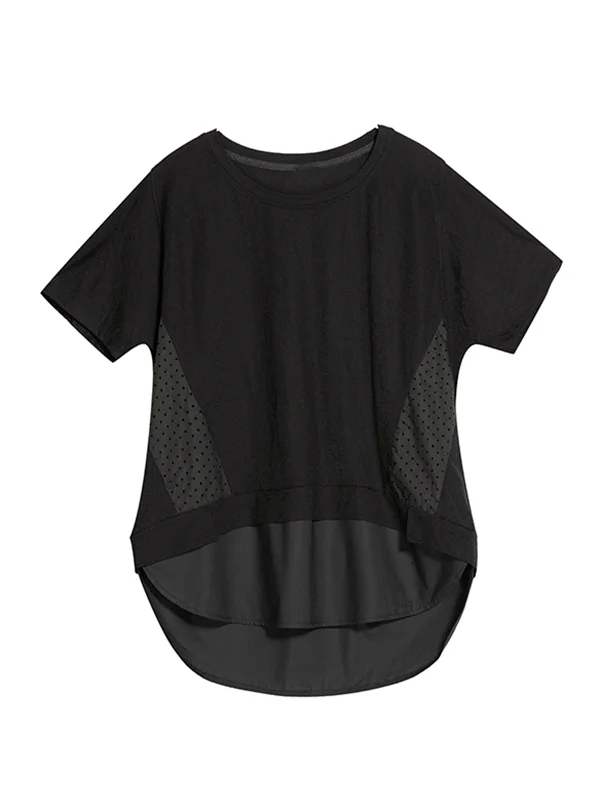 Original High-Low Roomy Breathable Short Sleeve T-Shirts