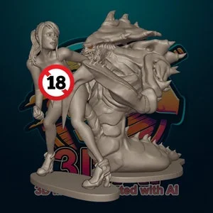 Pornhint Samus Aran Alien NSFW Figure Nsfw Figure STL Model for 3D Printing 3D Printable STL Model Nsfw Samus Aran Hard Stl NSFW