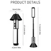 3000mAh Telescopic Camping Light Rechargable Flashlight for Camping Hiking