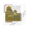 Country House - Round Drill Diamond Painting - 30*30CM