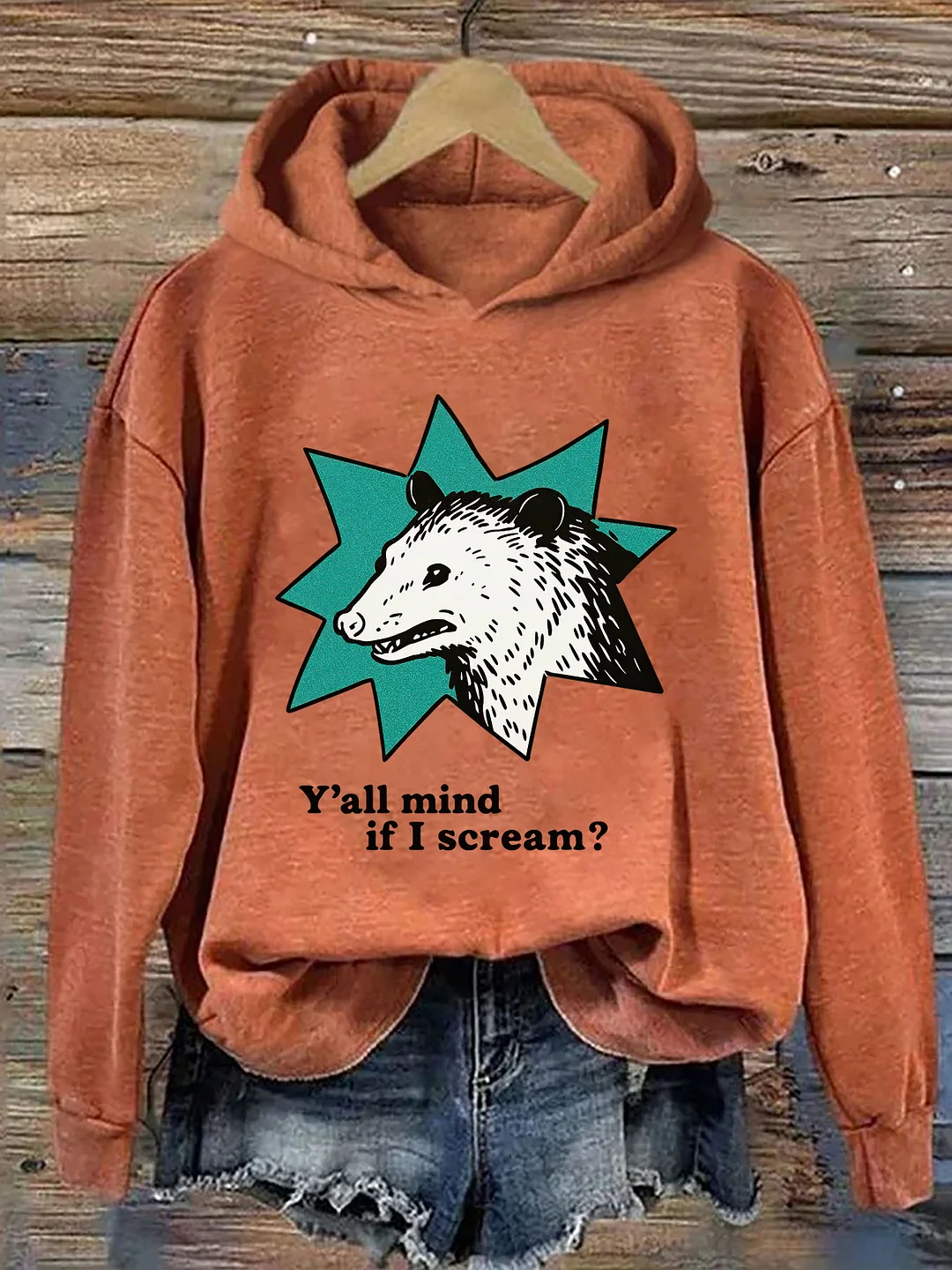 Y'all mind if I scream Hoodie