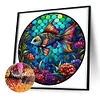 Diamond Painting-DIY Full Round Drill Stained Glass Fish