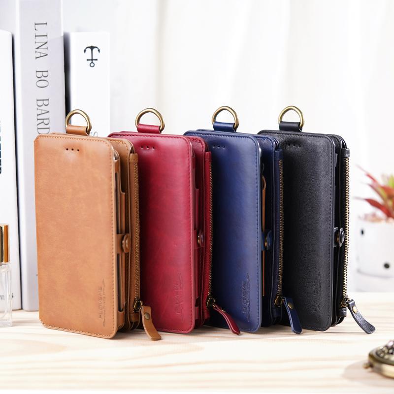 classic retro stand wallet case for iphone
