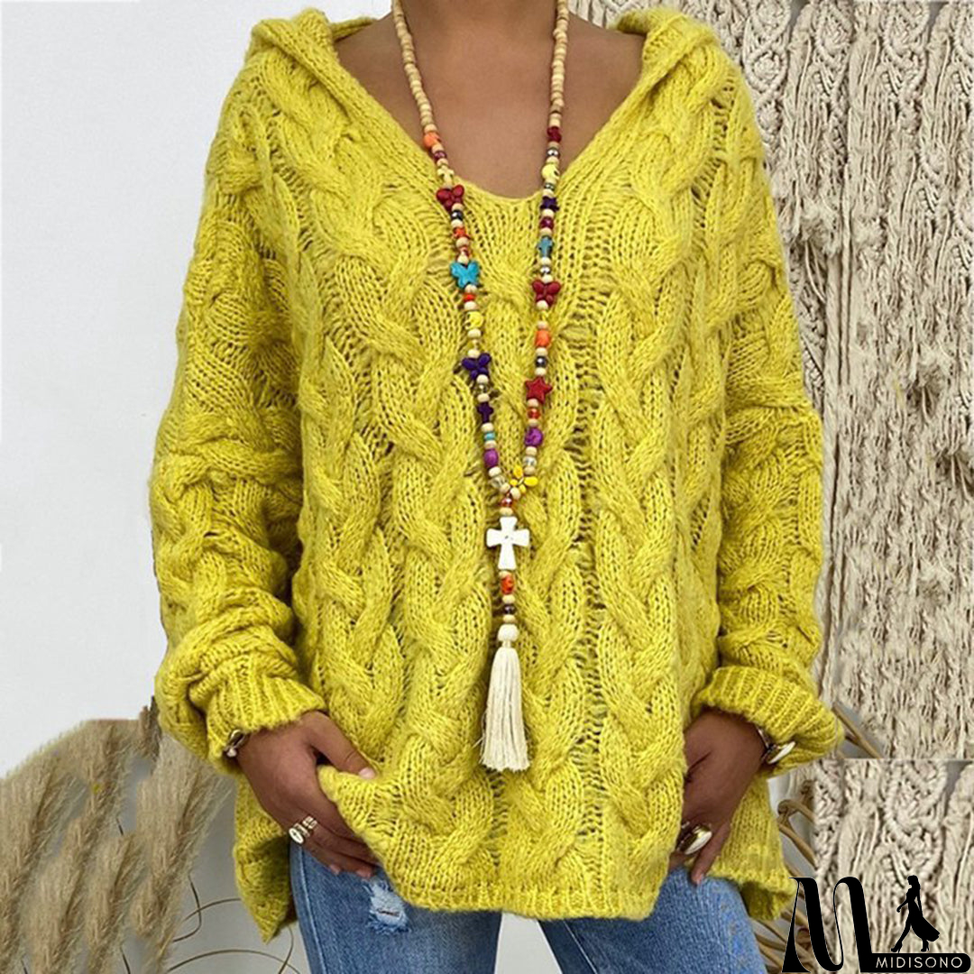 MidiSono - Classic and Elegant winter Pullover