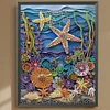 Starfish - Crystal Rhinestone Diamond Painting