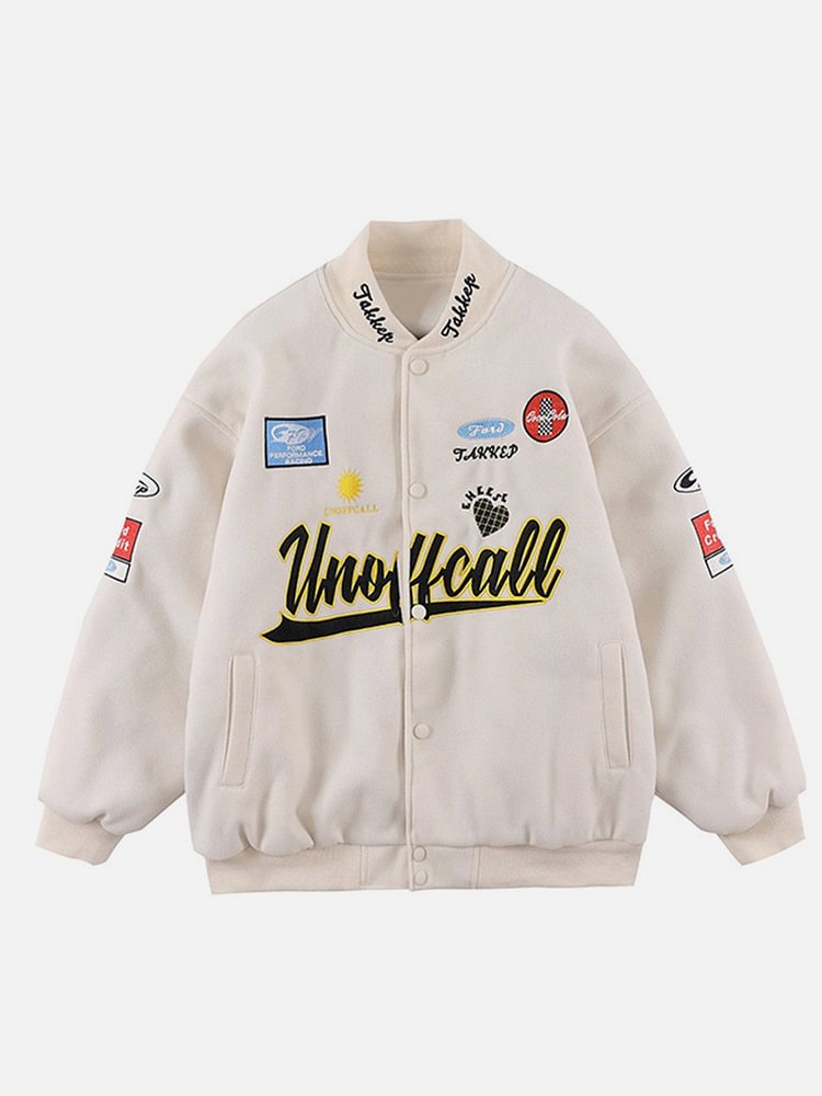 Vintage Locomotive Varsity Jacket