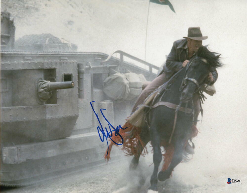 HARRISON FORD SIGNED AUTOGRAPH 11x14 Photo Poster painting -INDIANA JONES, HAN SOLO, STAR WARS F