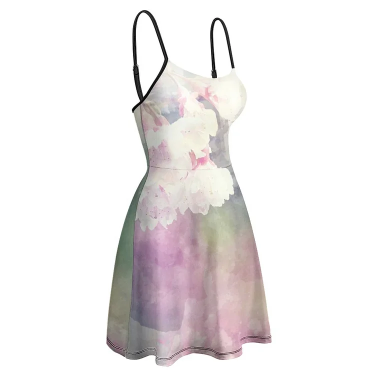 Women's Sling Dress Watercolour