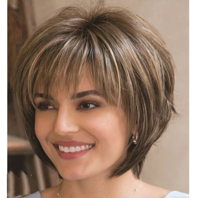 Best-selling Fashion Ladies Wig Short Curly Hair